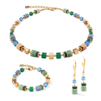 Coeur de Lion GeoCUBE® Precious Statement necklace gold-spring