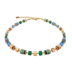 Coeur de Lion GeoCUBE® Precious Statement necklace gold-spring