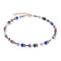 Coeur de Lion GeoCUBE® Iconic necklace Blue Moon