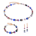 Coeur de Lion GeoCUBE® Iconic necklace Blue Moon