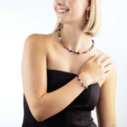 Coeur de Lion GeoCUBE® Iconic necklace Blue Moon
