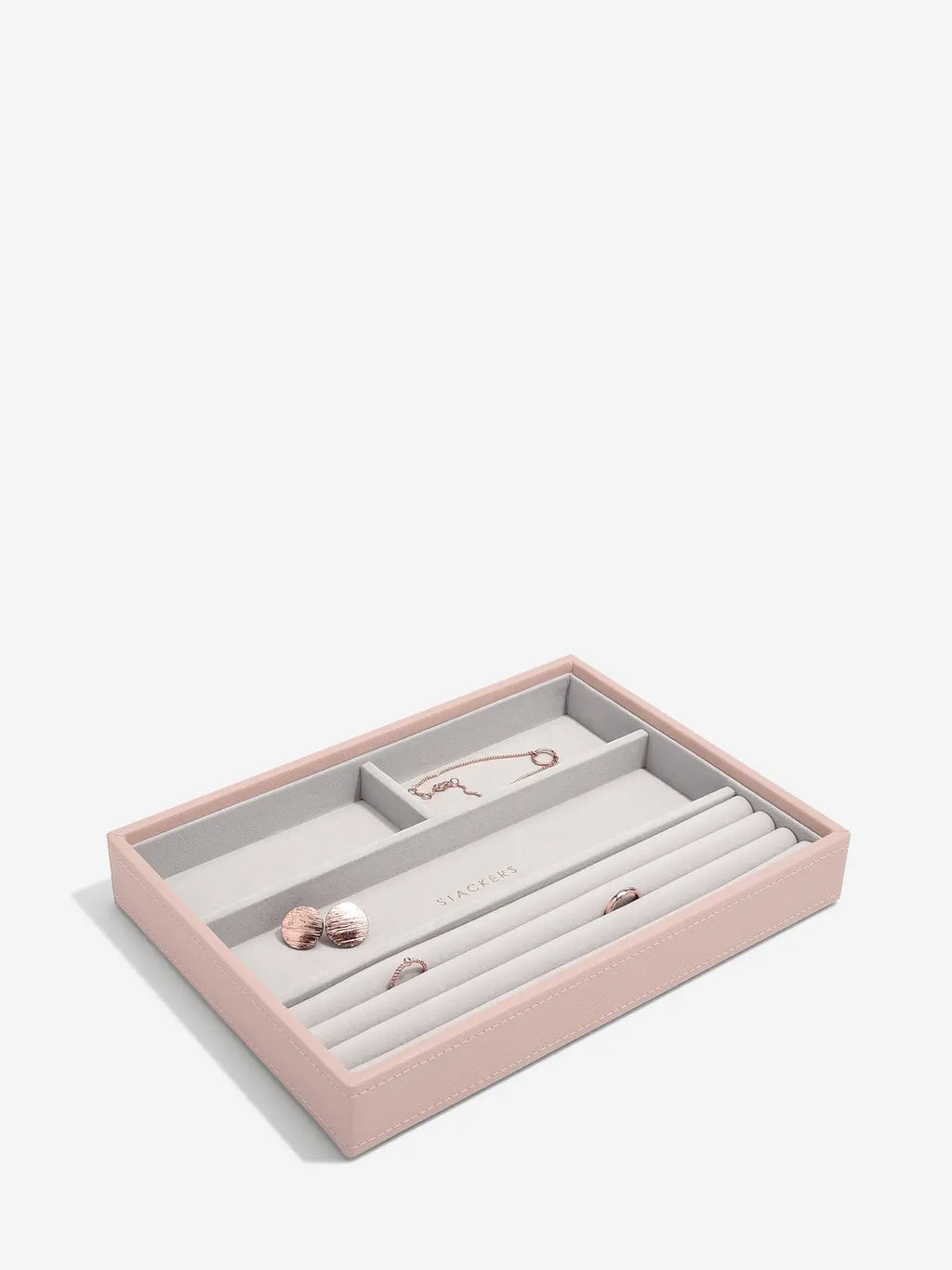 Stackers - Blush Pink Classic Ring & Bracelet Layer - 73762