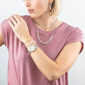 Coeur De Lion Dancing Crystals & Pearls Bracelet