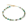 Coeur de Lion GeoCUBE® Iconic Precious necklace green