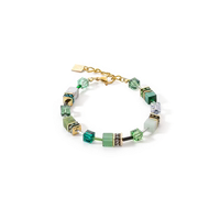 Coeur de Lion GeoCUBE® Iconic Precious bracelet green