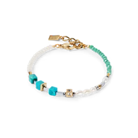 Coeur de Lion Princess Fusion Pearls turquoise bracelet