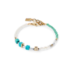 Coeur de Lion Princess Fusion Pearls turquoise bracelet