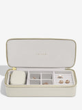Stackers - Oatmeal Large Zipped Travel Jewellery Box - 75627