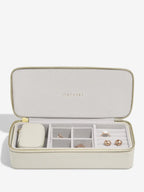 Stackers - Oatmeal Large Zipped Travel Jewellery Box - 75627