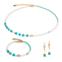 Coeur de Lion Princess Fusion Pearls turquoise bracelet