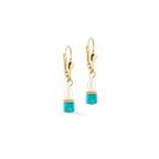 Coeur de Lion Princess Fusion Pearls turquoise earrings