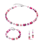 Coeur de Lion GeoCUBE® Iconic bracelet Viva Magenta