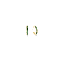Coeur de Lion Eternal Love Hoop mini gold-green