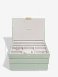 Stackers - Sage Green Classic Jewellery Box (set of 3) - 74517