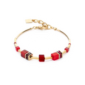Coeur de Lion GeoCUBE® Iconic Lite Bracelet Red