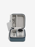 Stackers - Blue Canvas Watch & Jewellery Box