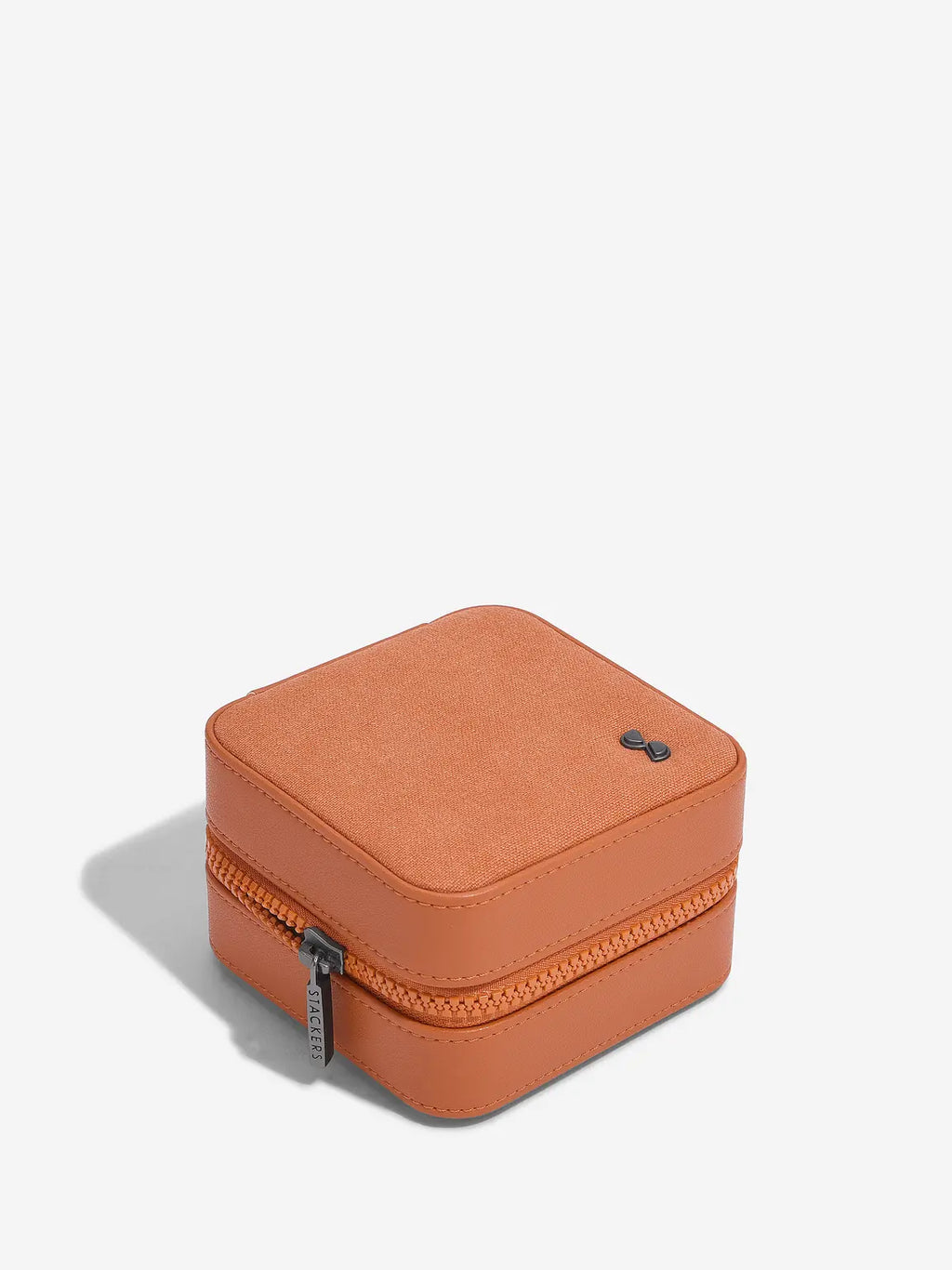 Stackers - Orange Canvas Watch & Jewellery Box - 76402
