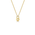 Ania Haie - Gold Linked Locket Dangle Necklace