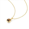 Ania Haie - Gold Tiger Eye Pendant Necklace