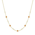 Ania Haie - Gold Nano Gem Station Necklace