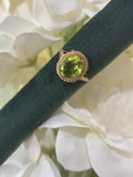 9ct Yellow Gold Oval Peridot Ring