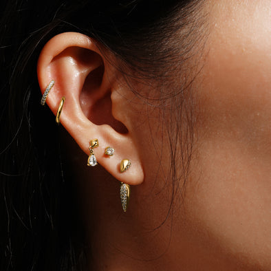 Ania Haie - Two-Tone Sparkling Puffy Spike Ear Jackets