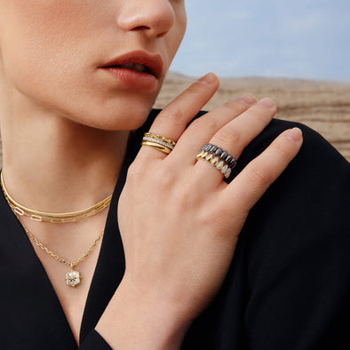 Ania Haie - Gold Paper Clip Chain Necklace