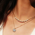 Ania Haie - Gold Sparkling Braided Shell Pearl Necklace
