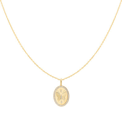 Ania Haie - Gold Butterfly Pendant Necklace