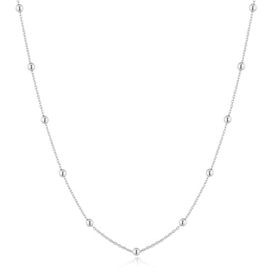 Ania Haie - Silver Beaded Chain Necklace