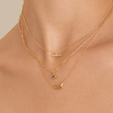 Ania Haie - Gold Glam Interlock Necklace