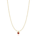 Ania Haie - Gold Crimson Solitaire Necklace