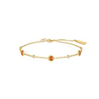 Ania Haie - Gold Nano Gem Station Bracelet