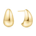 Ania Haie - Gold Bold Dome Hoop Earrings