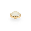 Qudo - Bocconi flat Top 9 mm - Gold