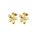 Qudo - Ear Studs Pescia Gold