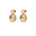 Qudo - Ear Studs Portofino Gold