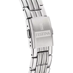 Festina Men's 40mm Grey Silver Watch