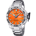 FESTINA F20665/5 MEN'S ORANGE DIAL DIVERS WATCH