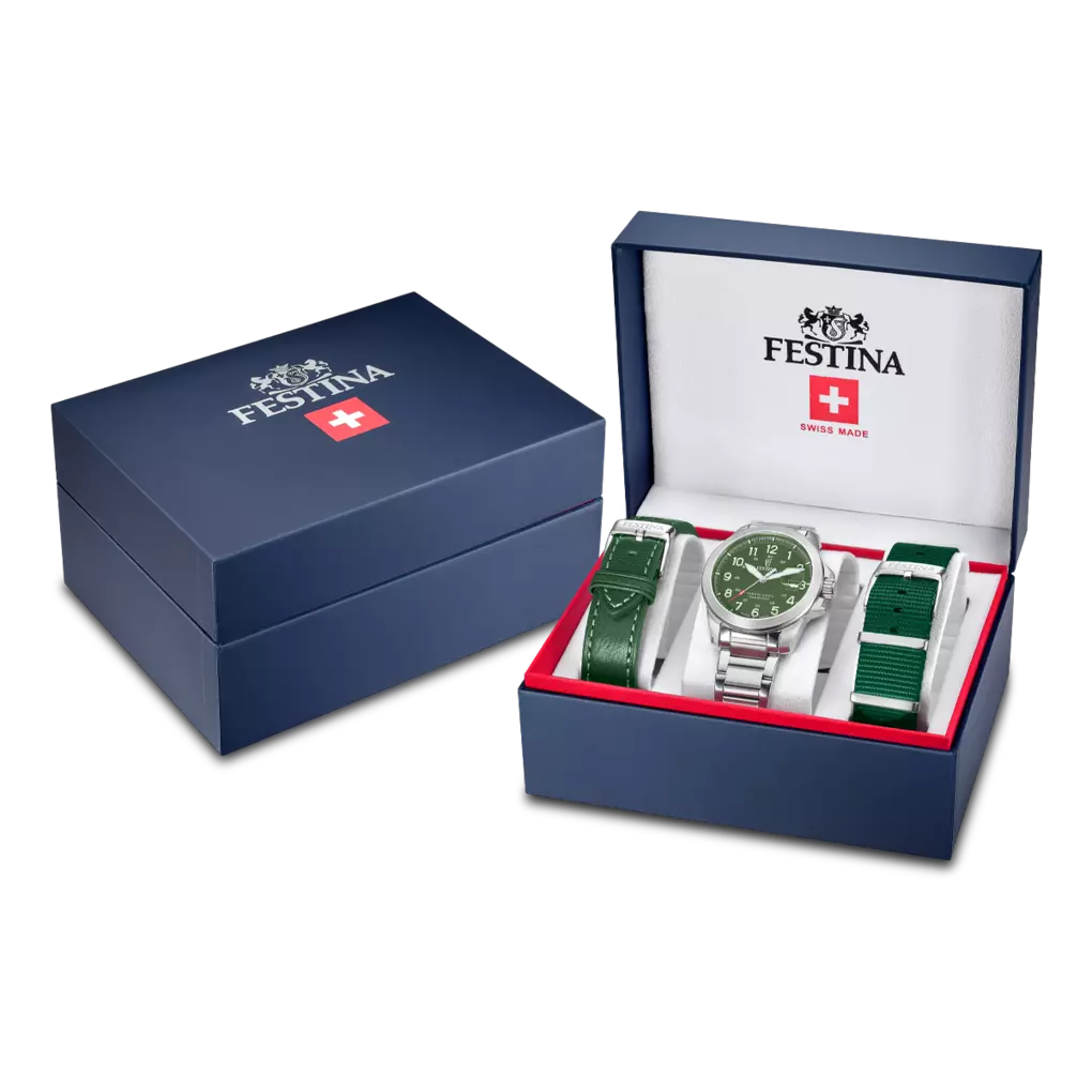Festina F20081/3 men’s watch with three interchangeable straps