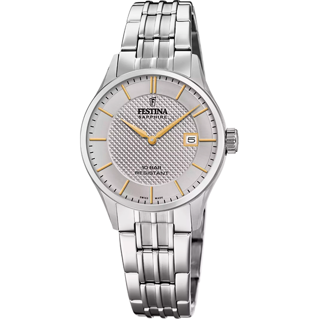 FESTINA SWISS MADE F20006/2 WOMEN'S ANALOGUE QUARTZ WATCH