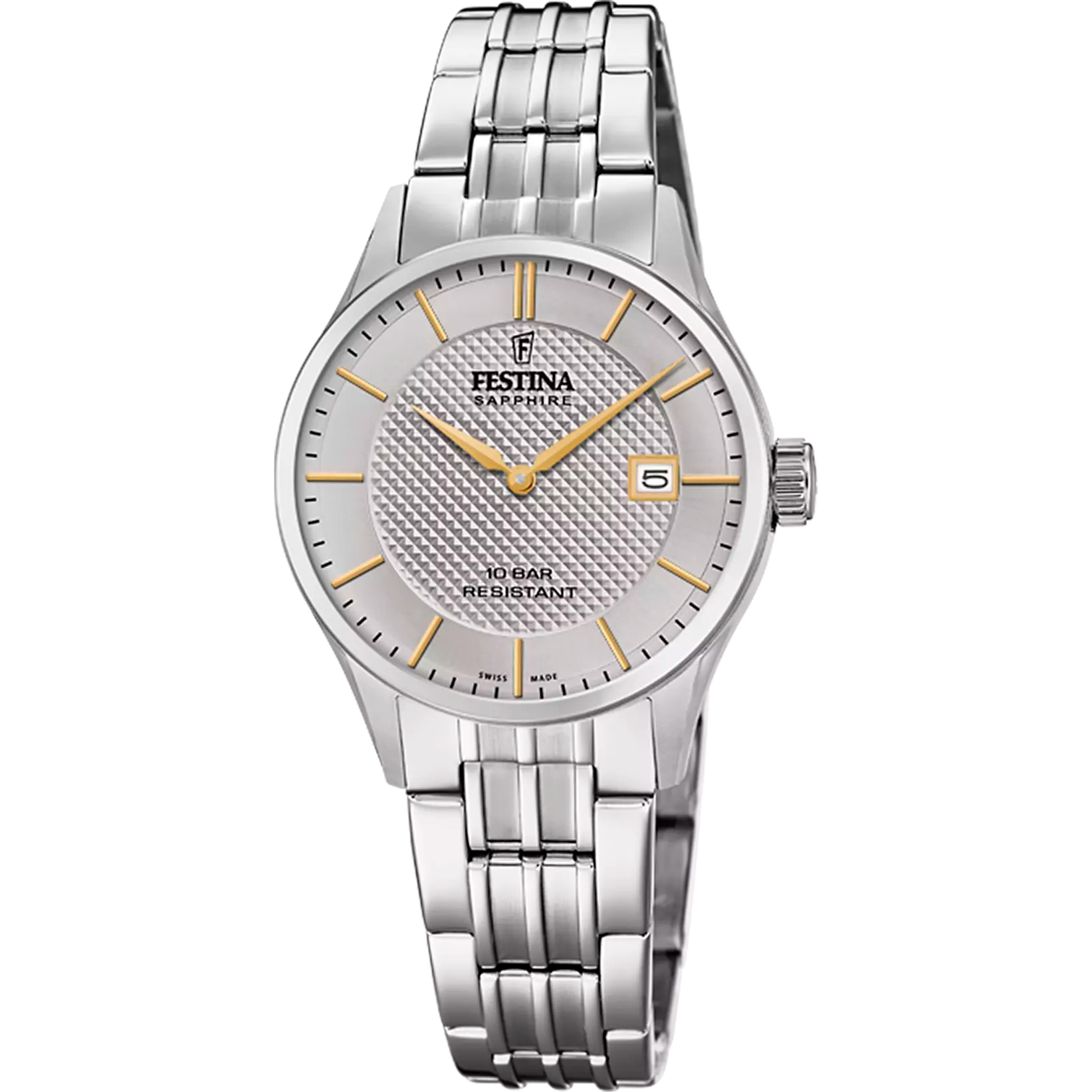 FESTINA SWISS MADE F20006/2 WOMEN'S ANALOGUE QUARTZ WATCH