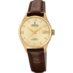 Festina Swiss Made Women’s Watch F20011/6 with Leather Strap