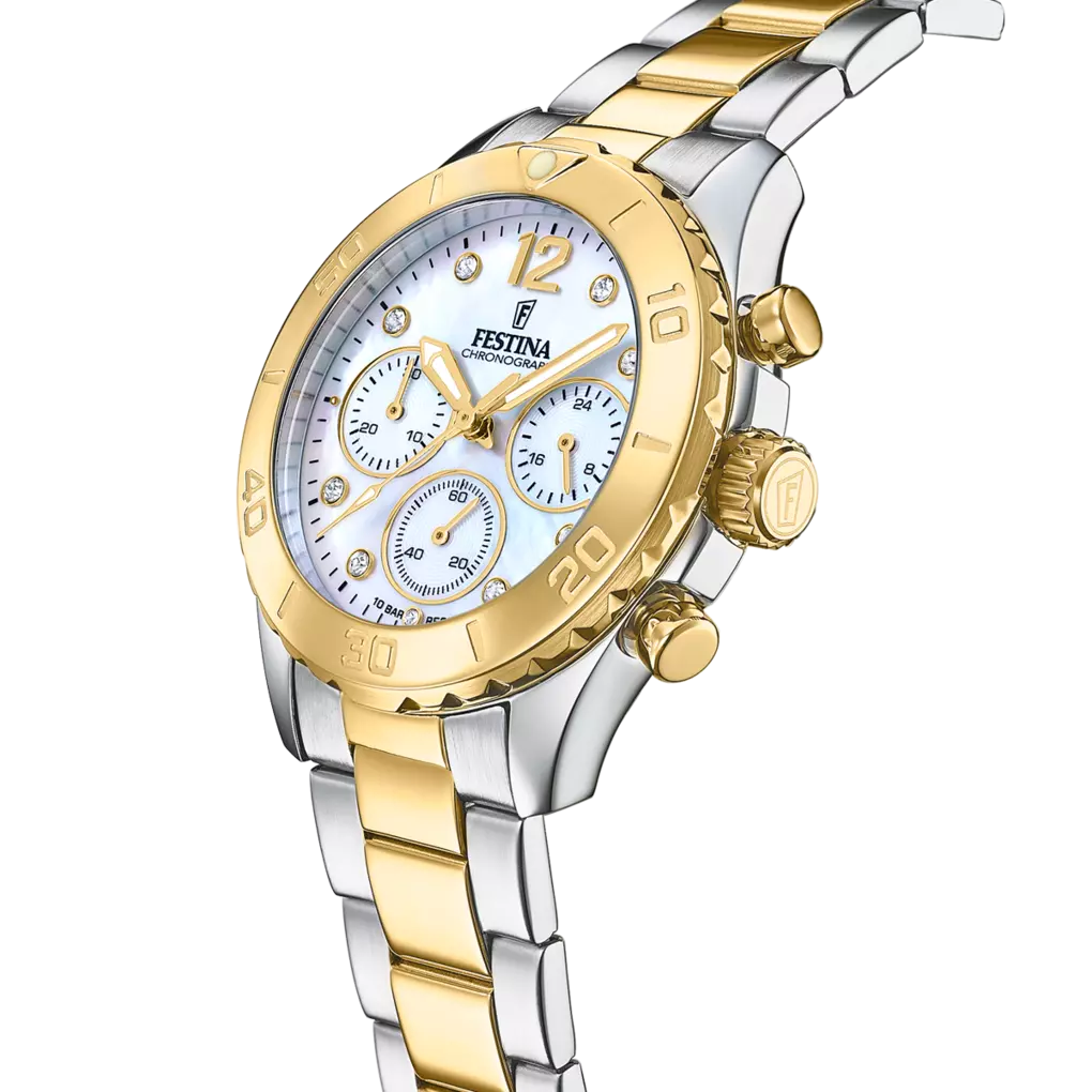 Festina Women’s Watch F20604/1 with mother-of-pearl