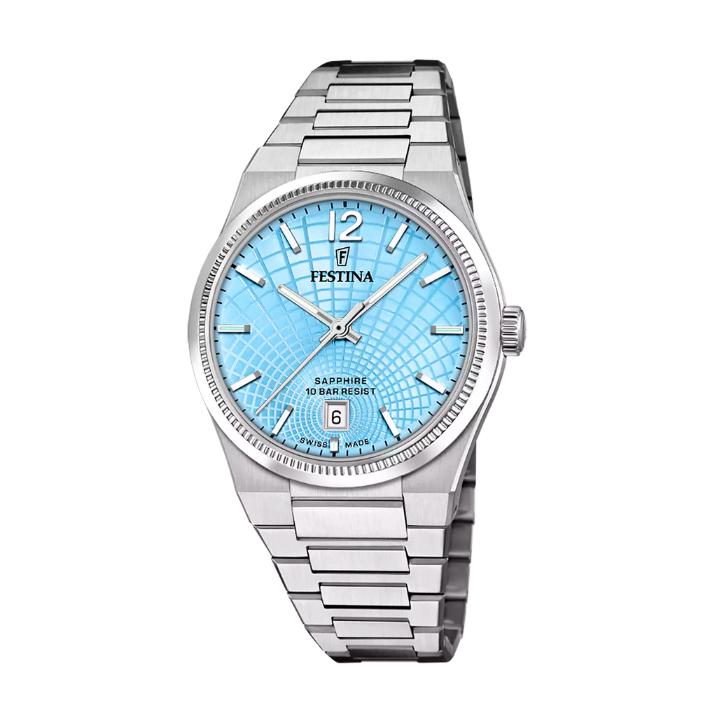Festina Swiss Made Rivé F20052/5 Women’s Watch - Blue