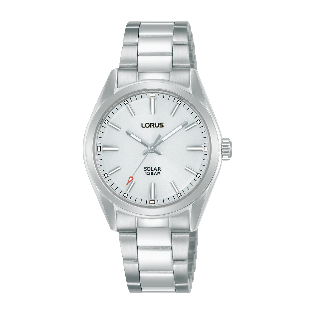Lorus Ladies Solar Stainless Steel Bracelet Watch