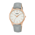 Lorus Ladies Watch with grey leather strap
