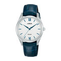 Lorus Blue Leather Strap Ladies Watch
