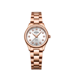 Rotary - Oxford Ladies Diamond Set Rose Gold Watch