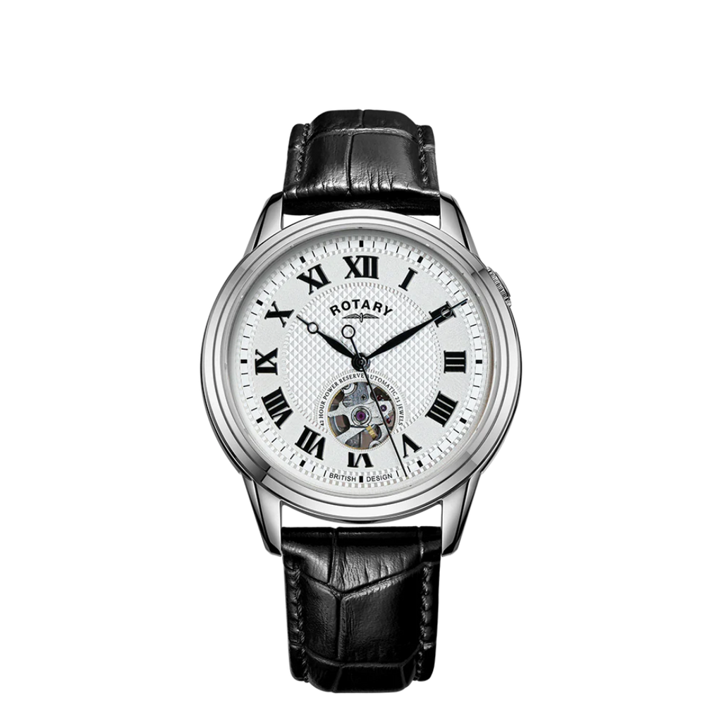 Rotary - Dress Skeleton Automatic Gents Watch